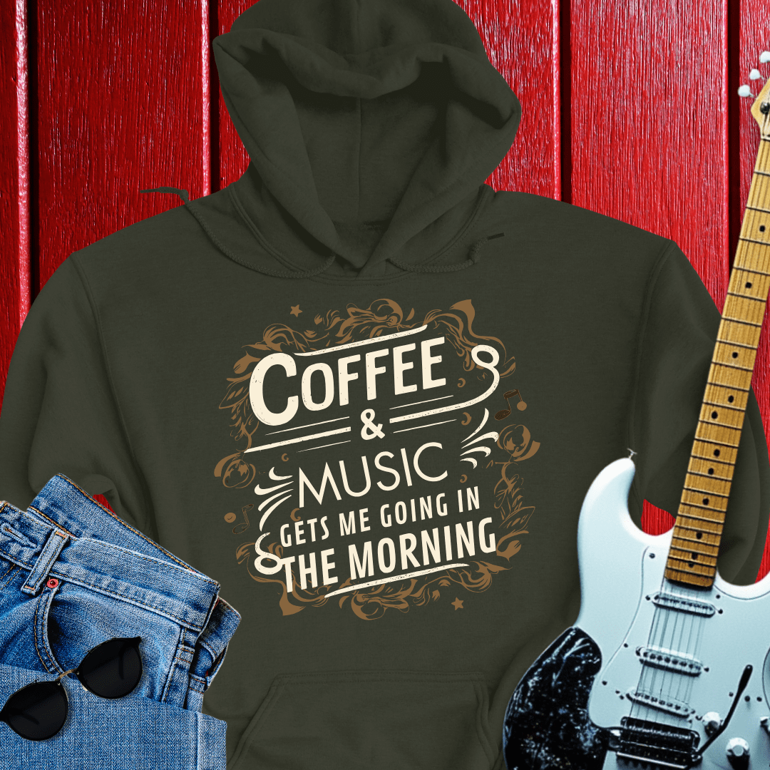 Coffee And Music Hoodie