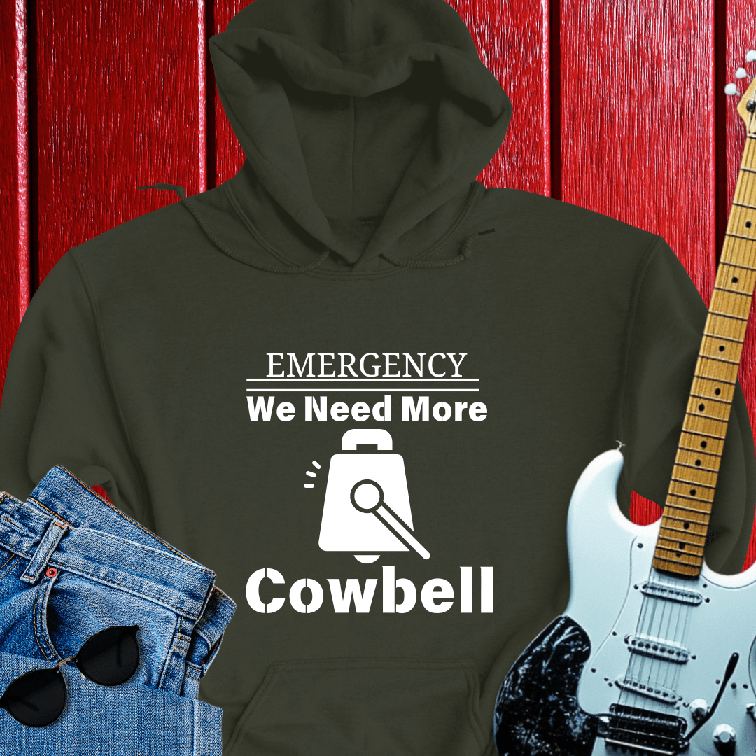 Emergency Cowbell Hoodie
