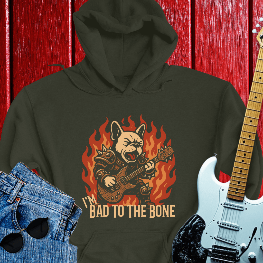 French Bulldog Jams Hoodie