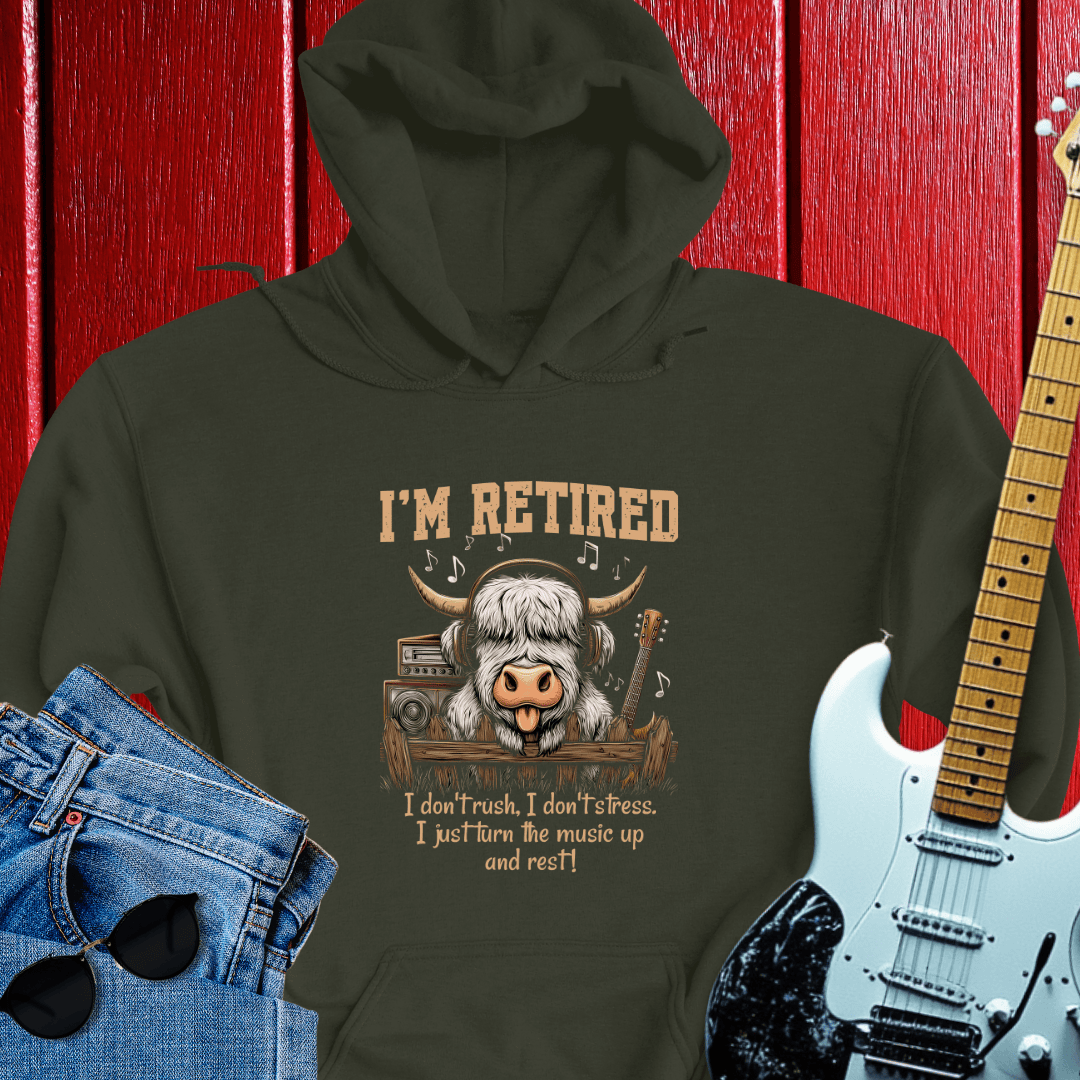 Moo Retired Hoodie