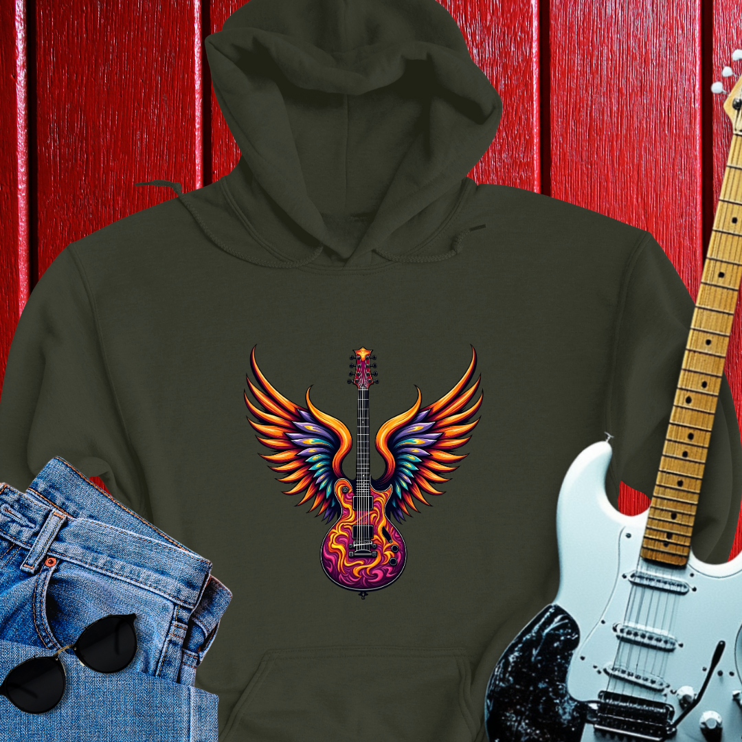 Psychedelic Wings Hoodie