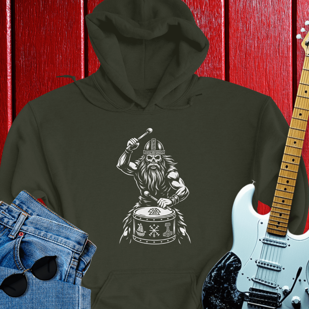 Viking Drums Hoodie