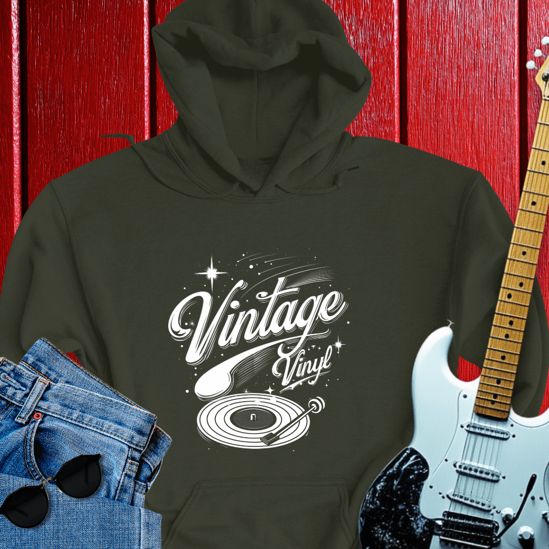 Vintage Vinyl Hoodie