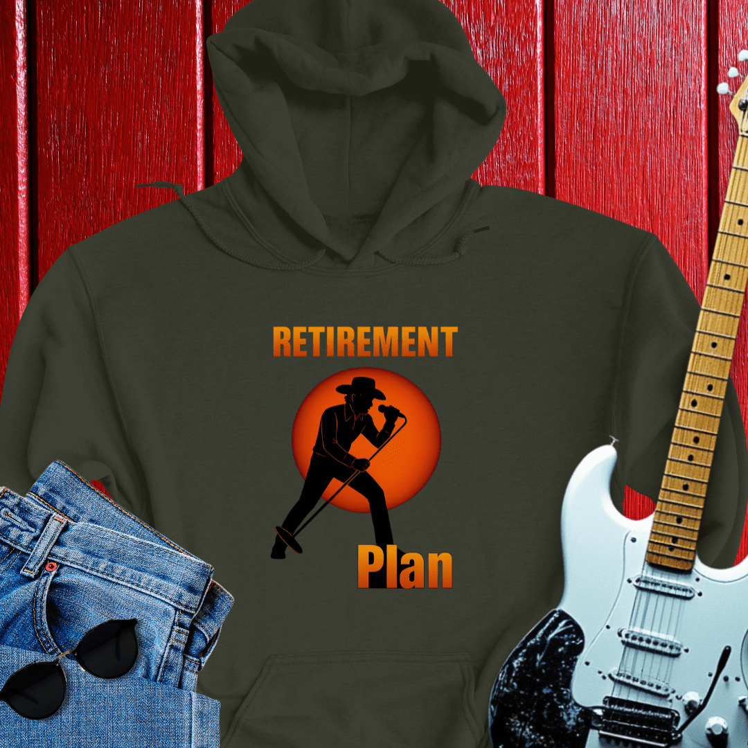 Retirement Cowboy Hoodie