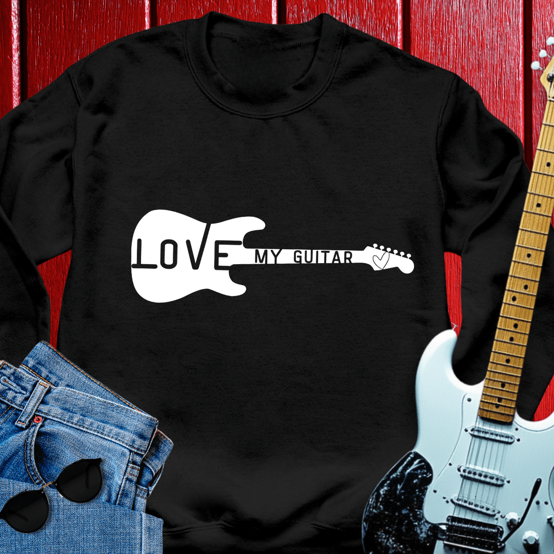 Love Guitar Crewneck