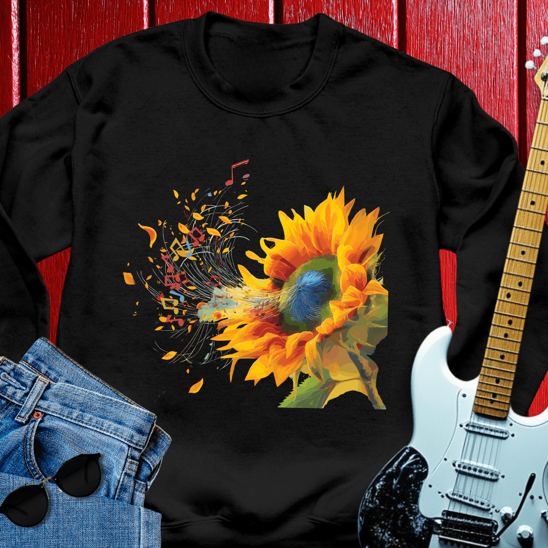 Sunflowers' Music Crewneck