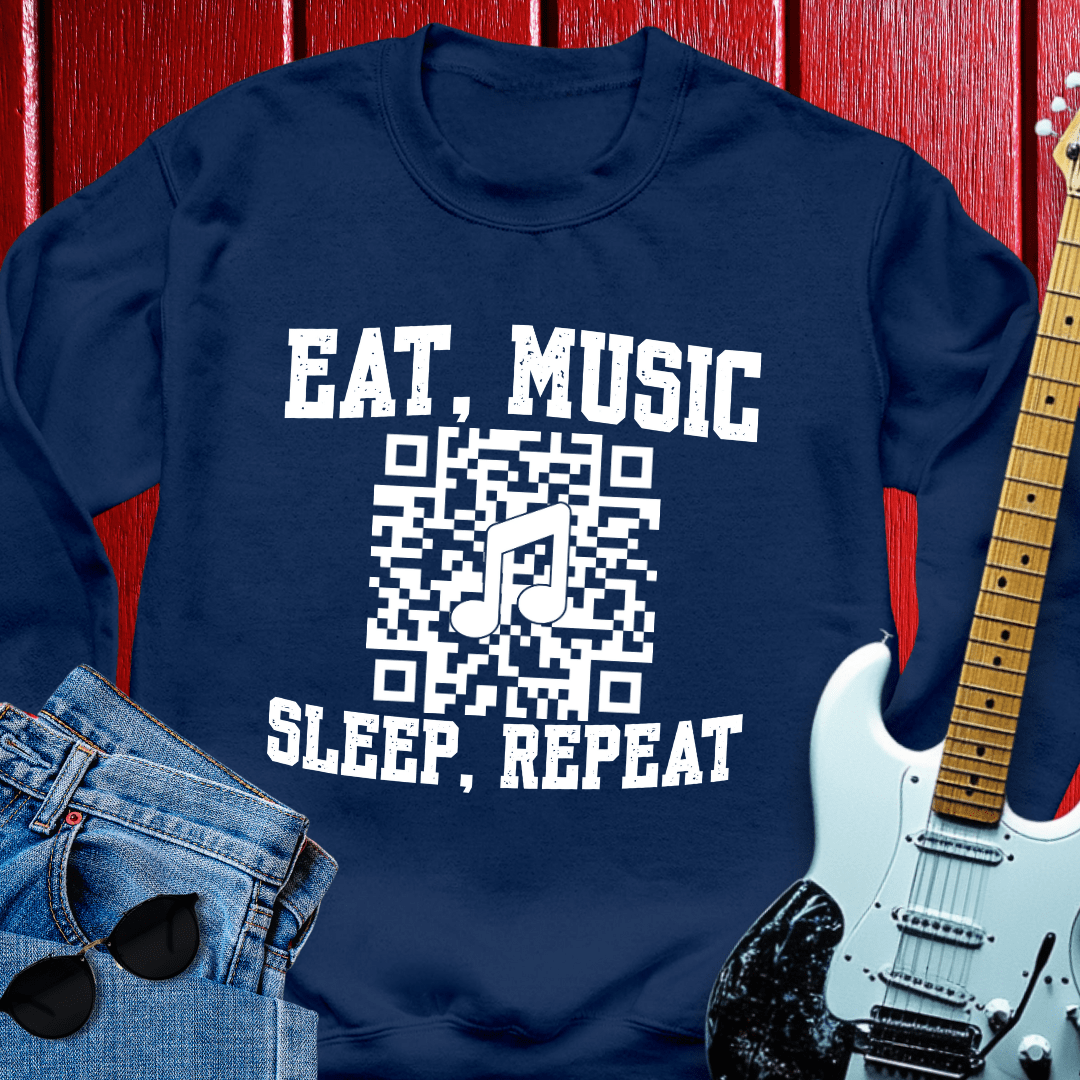 Code Music Crewneck