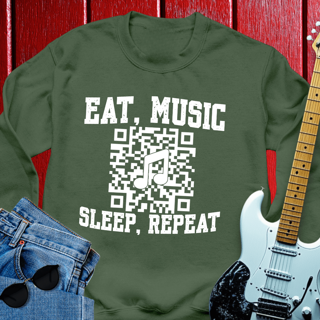 Code Music Crewneck