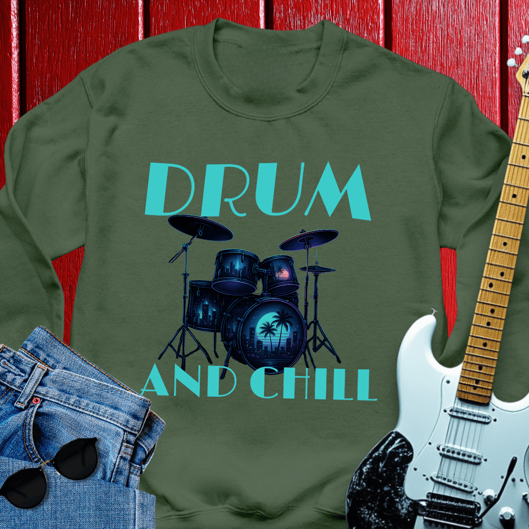 Drum Chill Crewneck