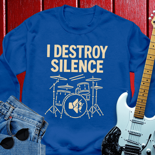 Drummer Destroy Crewneck