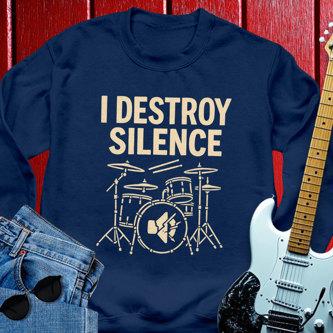 Drummer Destroy Crewneck