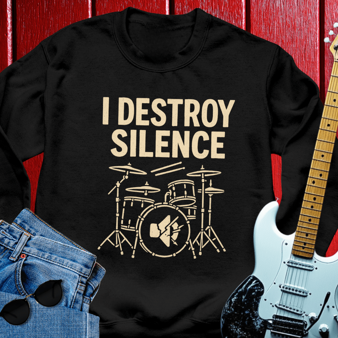 Drummer Destroy Crewneck
