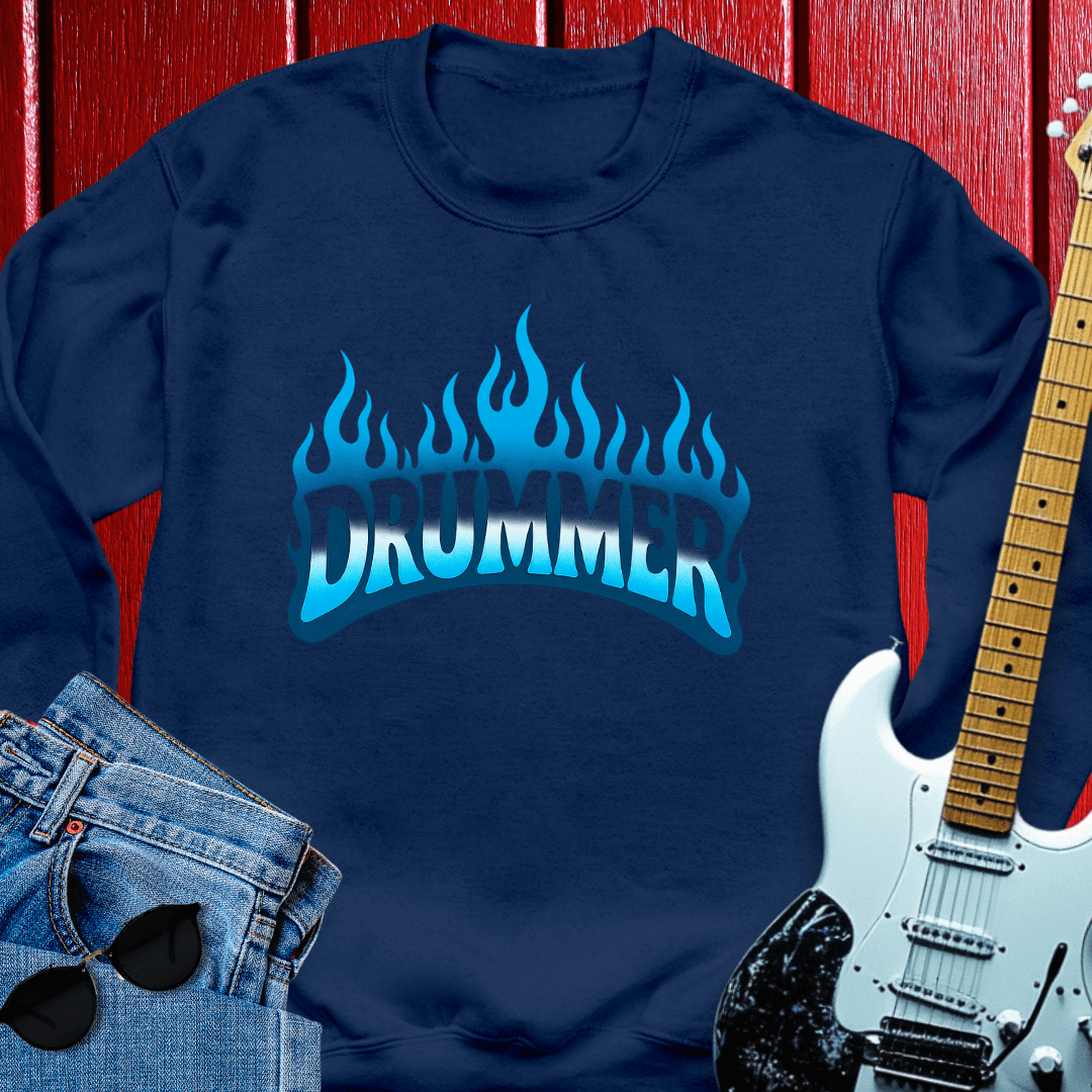 Flame Drum Crewneck