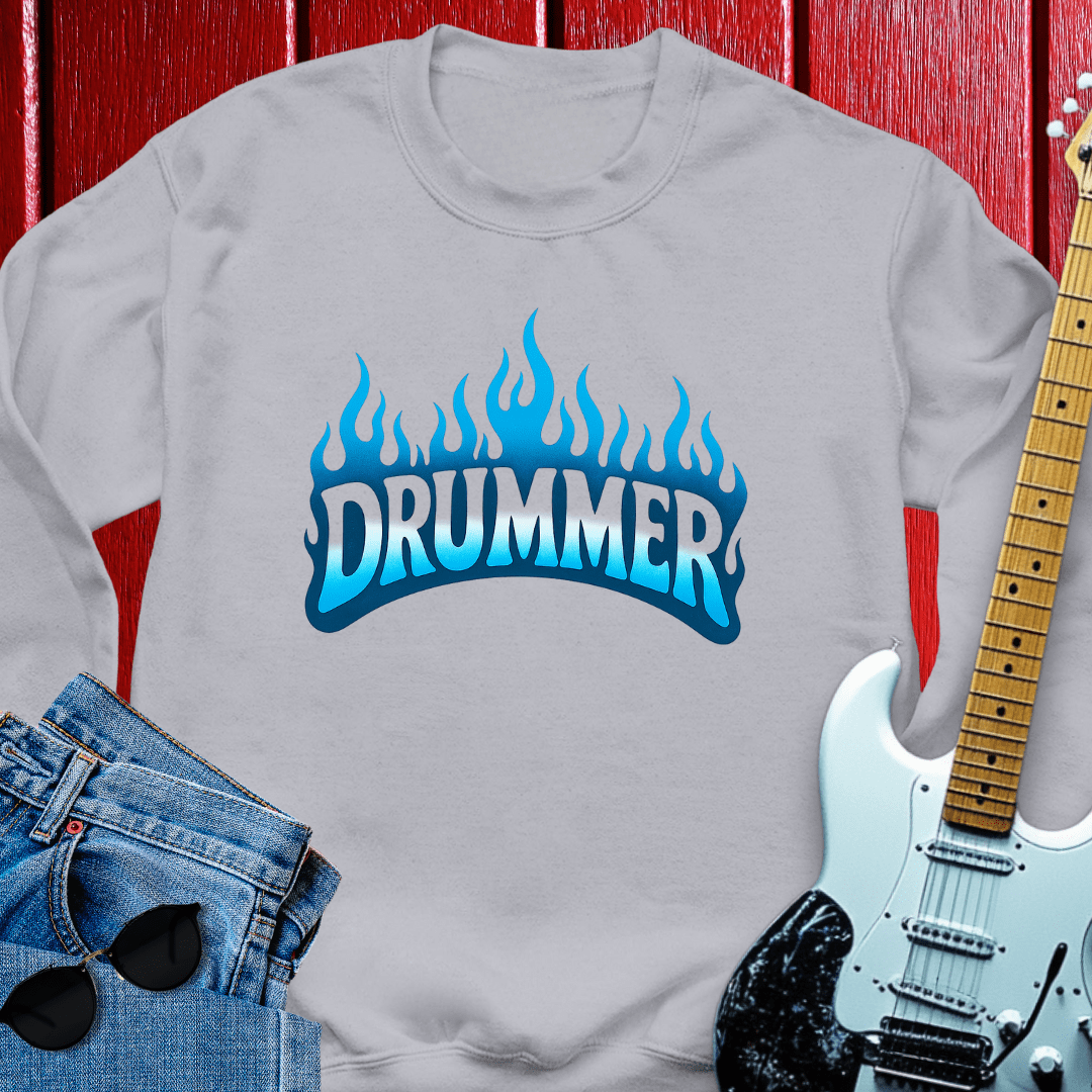 Flame Drum Crewneck