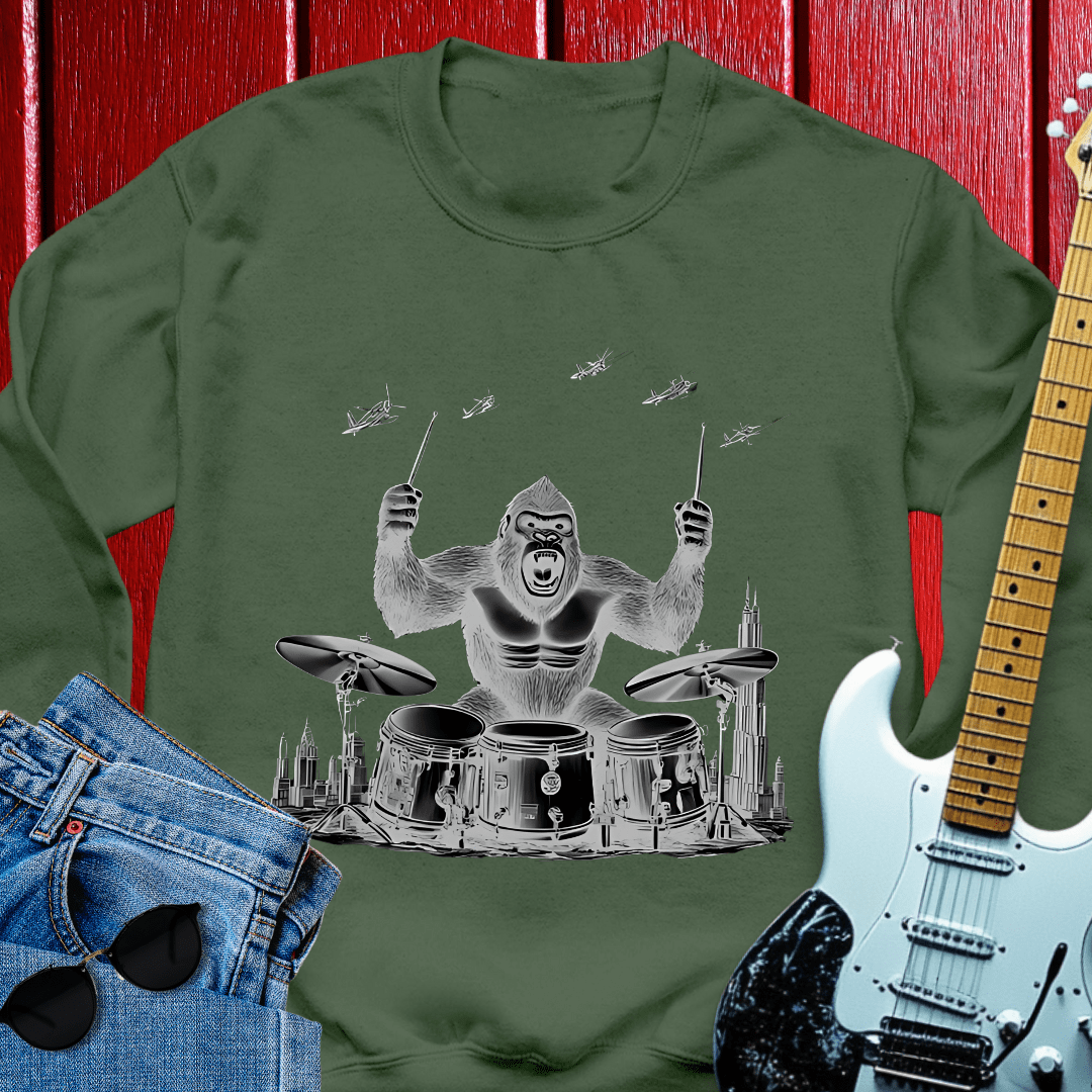 Gorilla Drums Crewneck