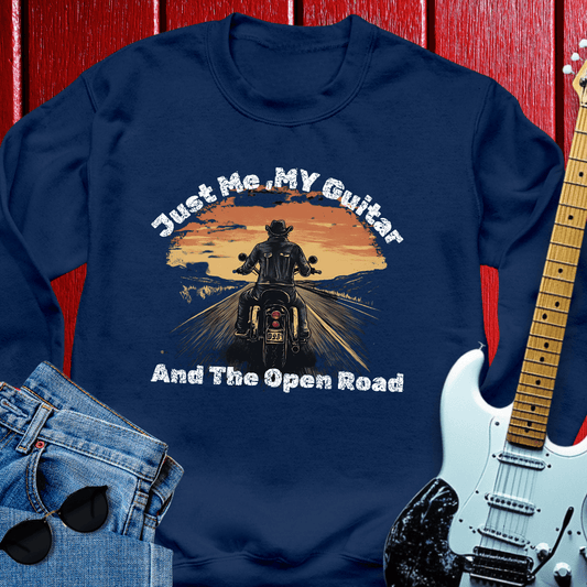 Just Me And My Guitar Crewneck