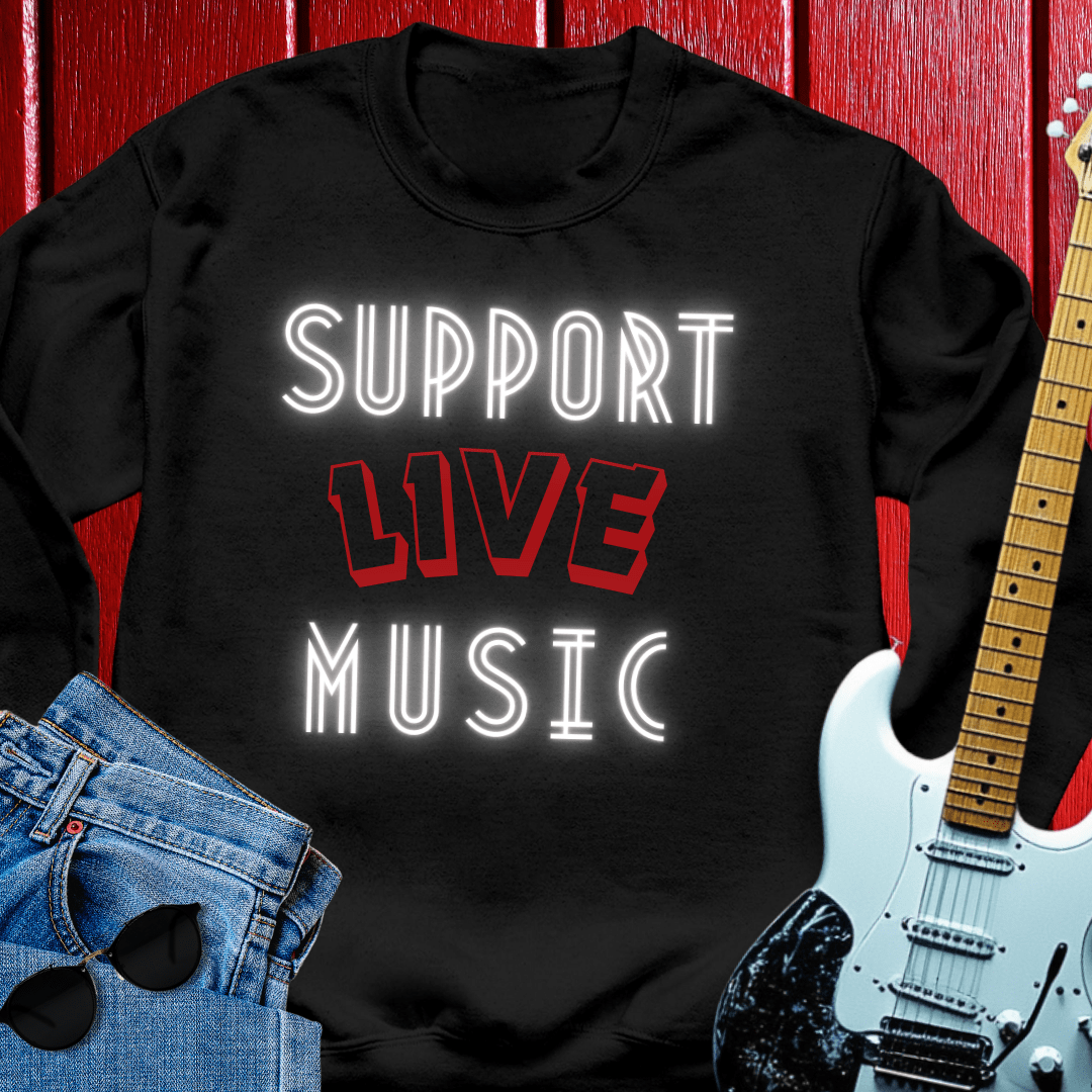 Live Music Crewneck