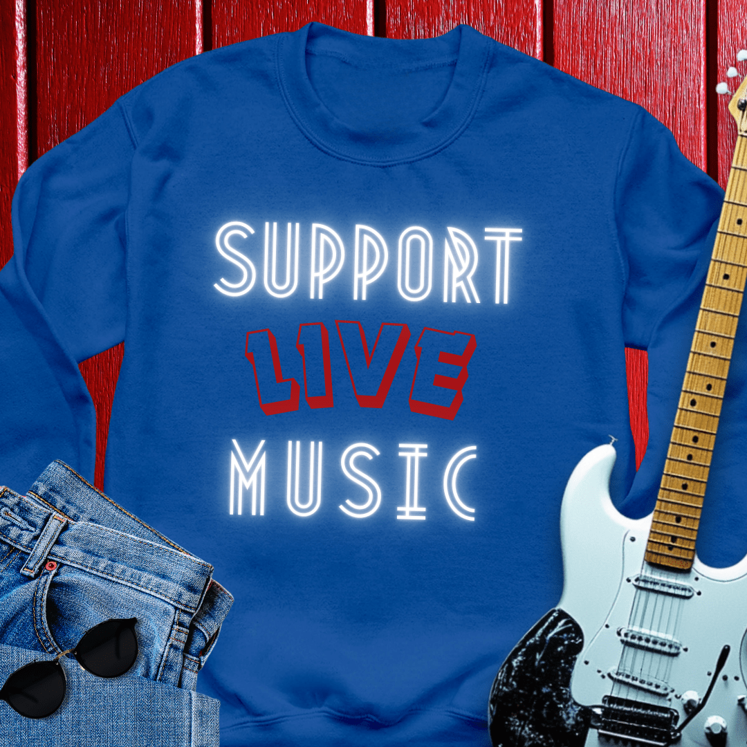 Live Music Crewneck
