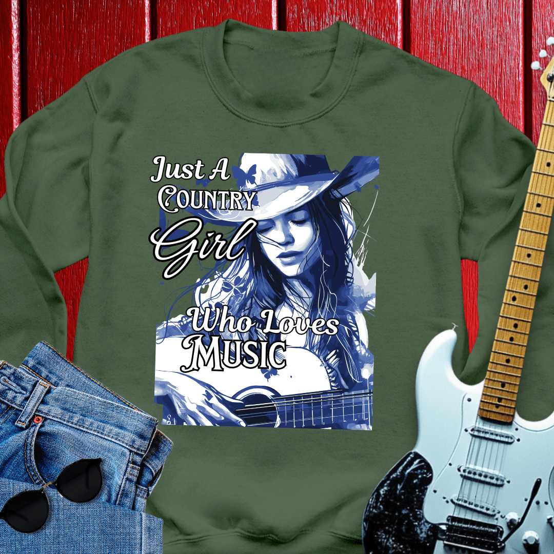 Country Girl Love Crewneck