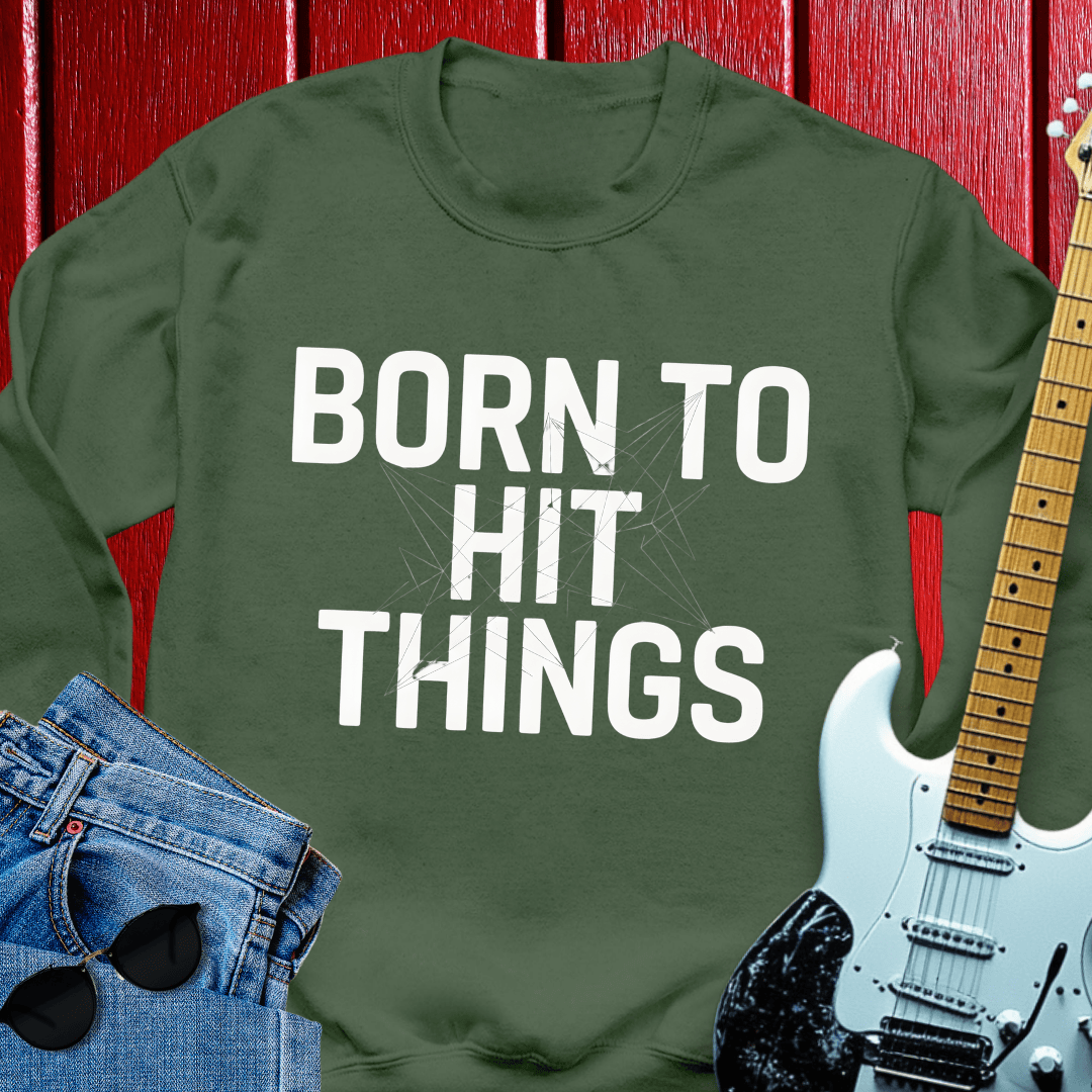 Drummers Hit Crewneck