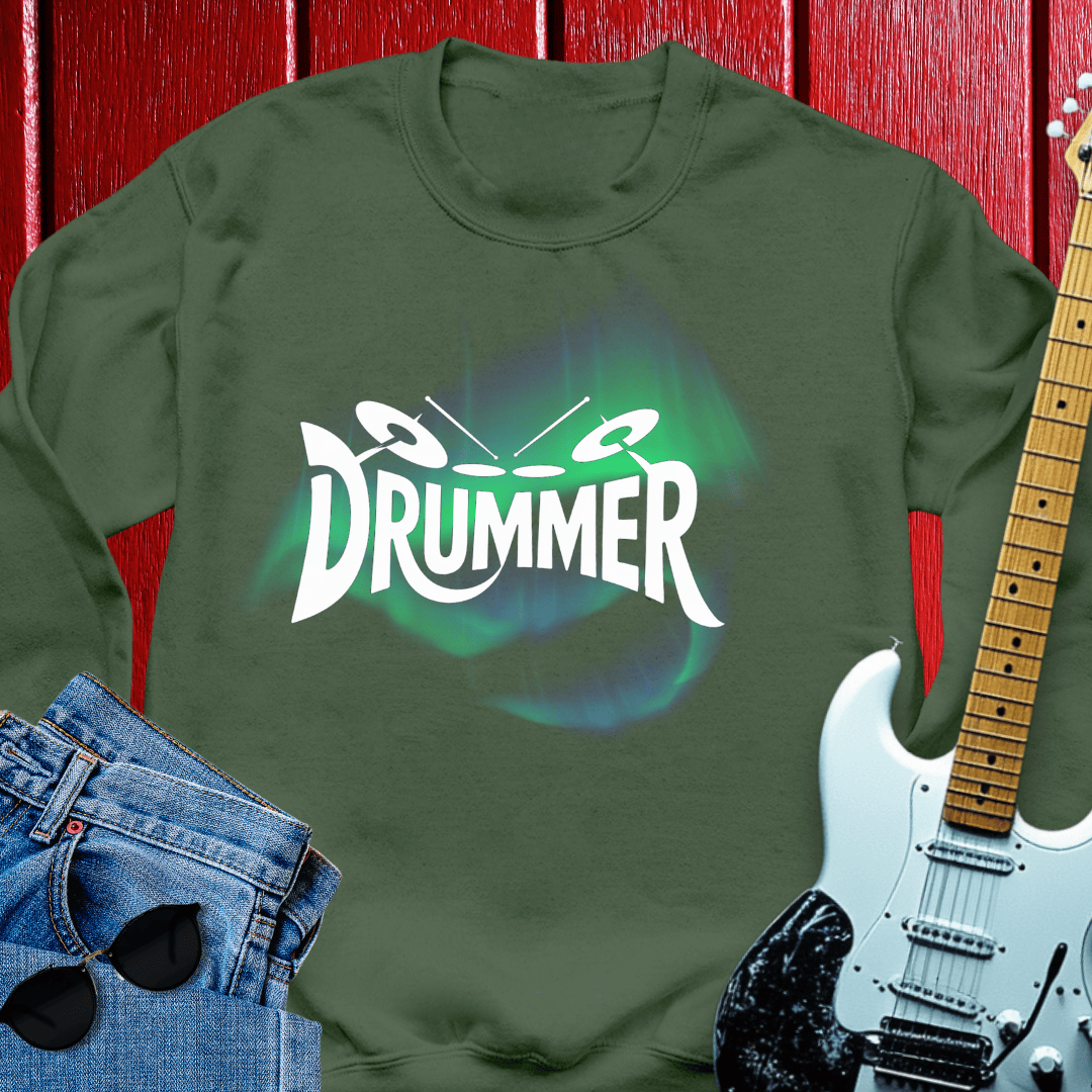 Font Drummer Crewneck