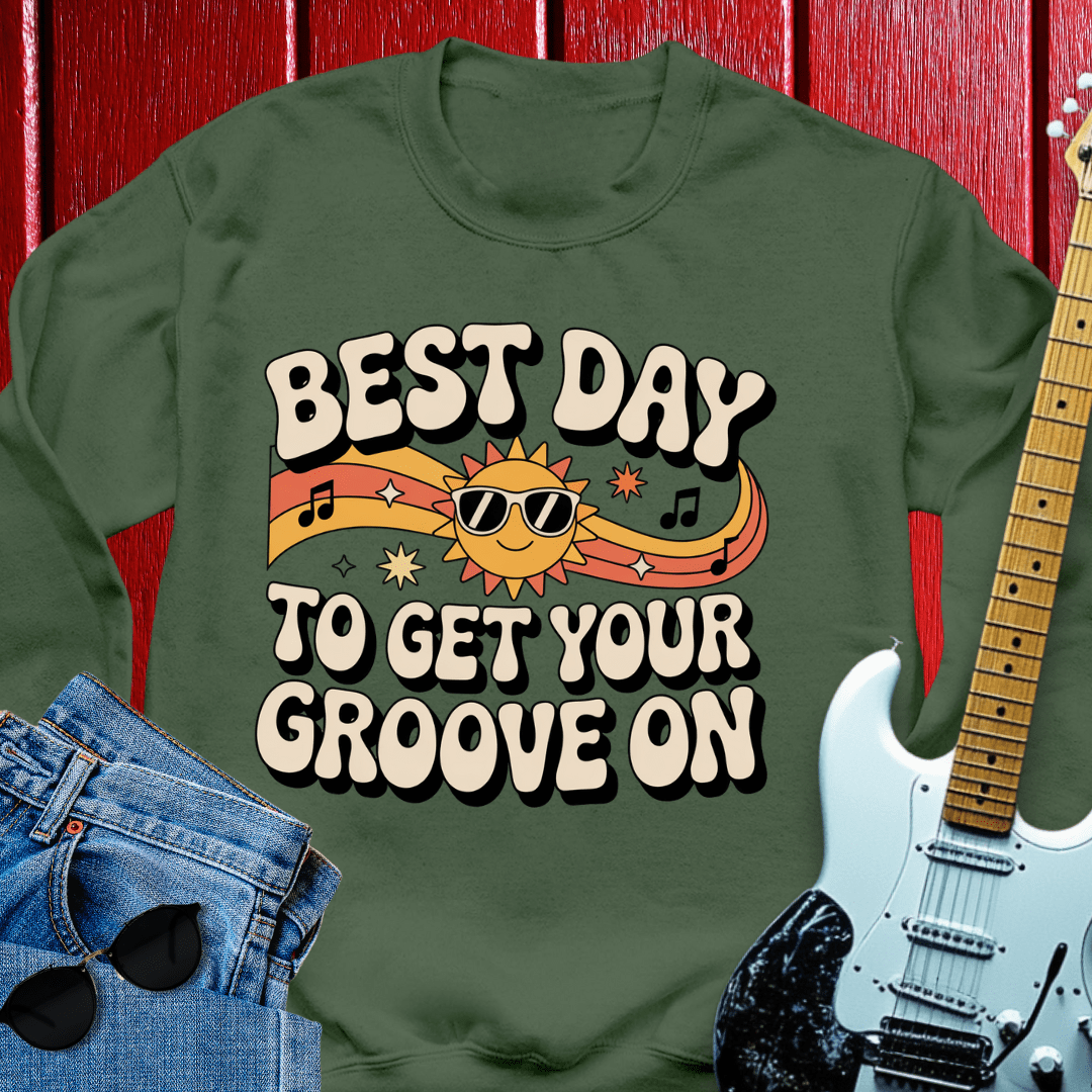 Groove On Crewneck