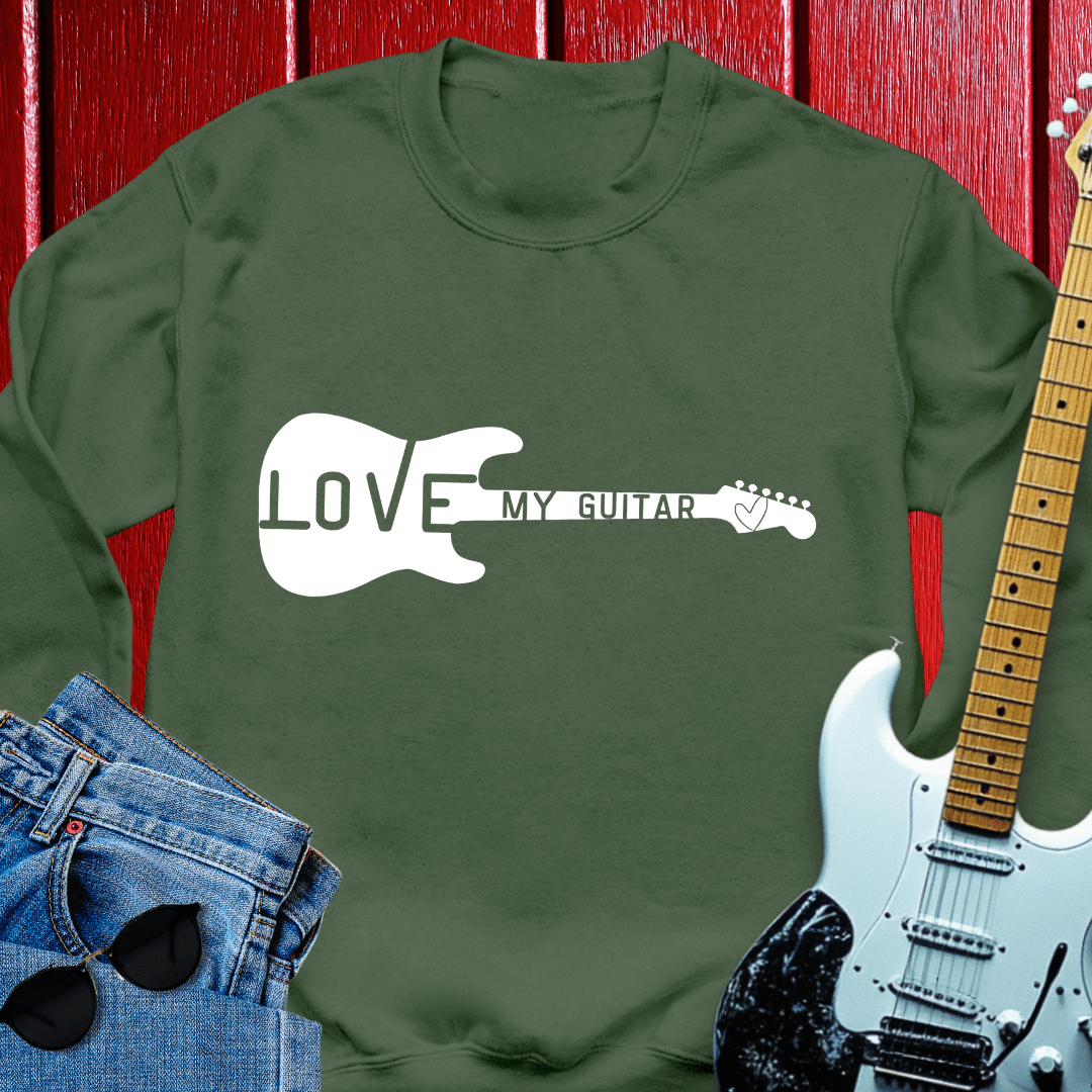 Love Guitar Crewneck