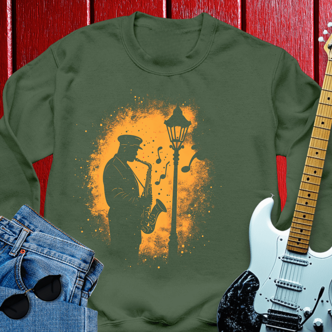Sax Man Crewneck