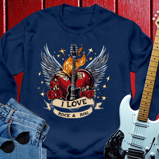 Love Rock/Roll Crewneck