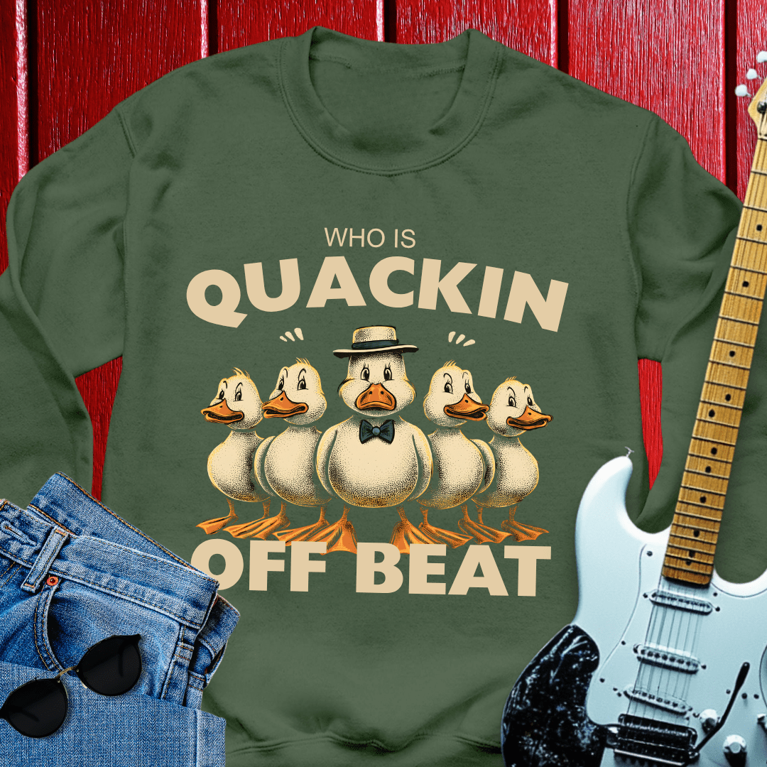 Off Beat Crewneck