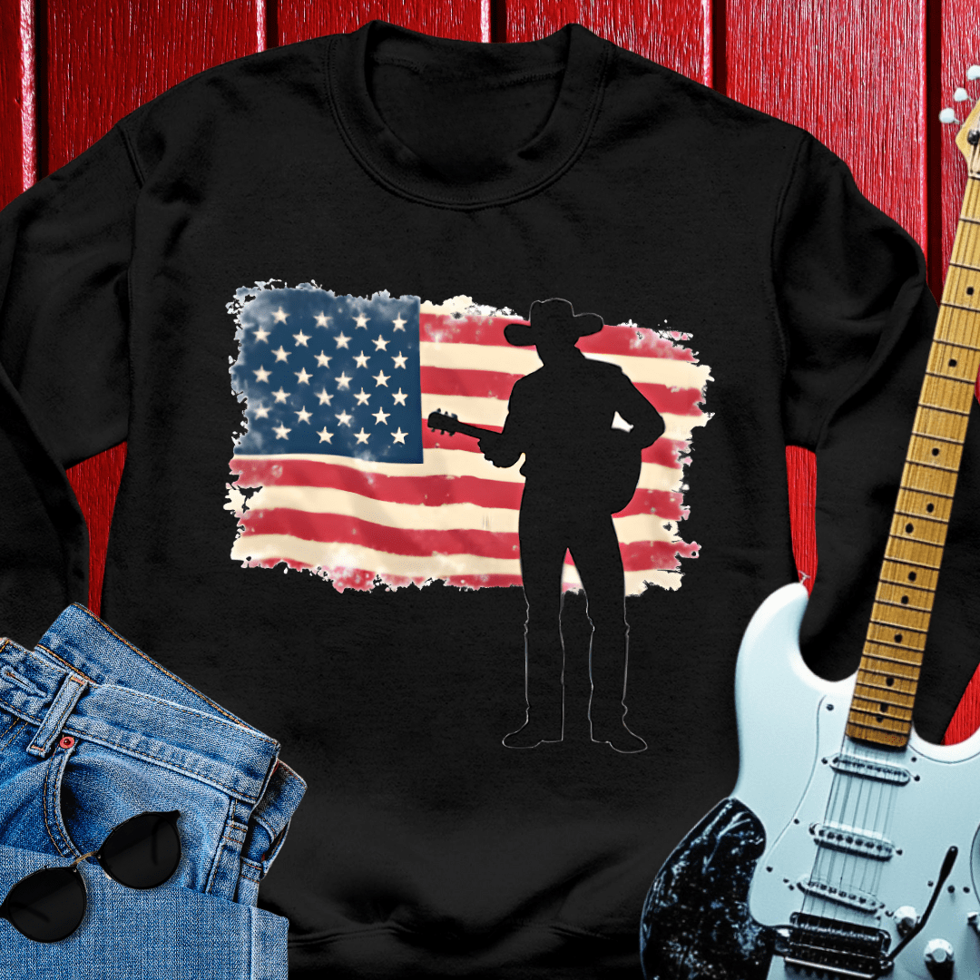 Patriotic Cowboy Crewneck
