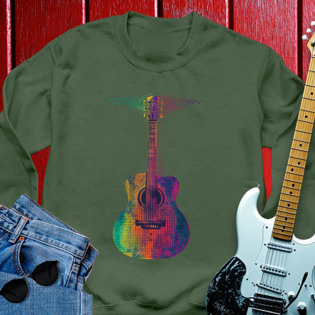 Pix Guitar Crewneck