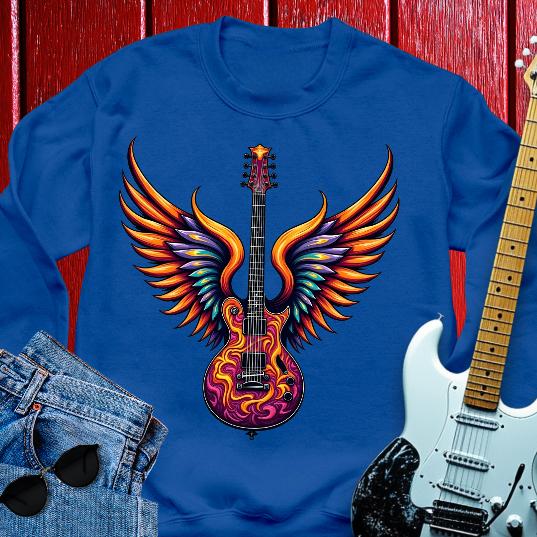 Psychedelic Wings Crewneck