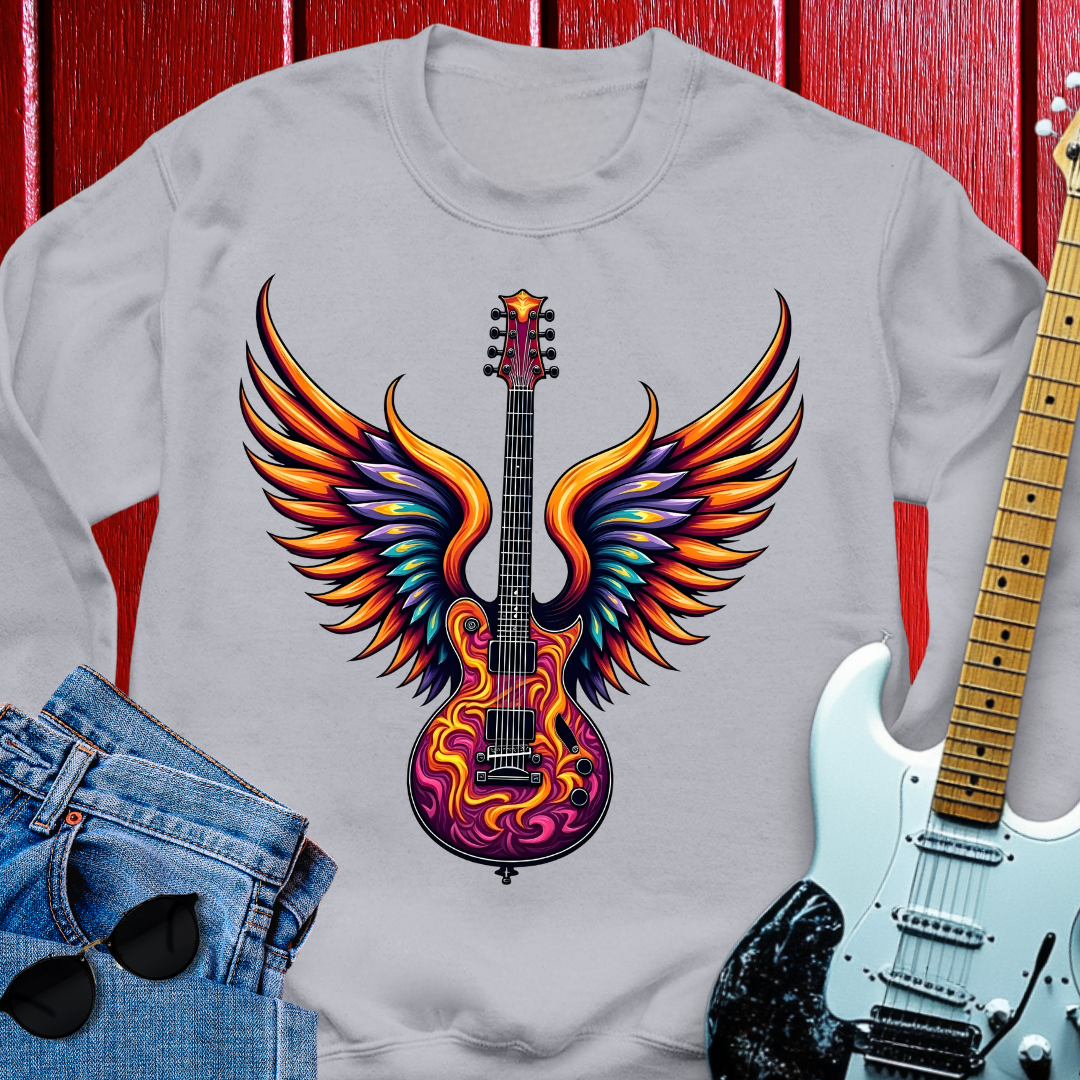 Psychedelic Wings Crewneck