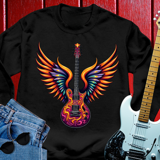 Psychedelic Wings Crewneck