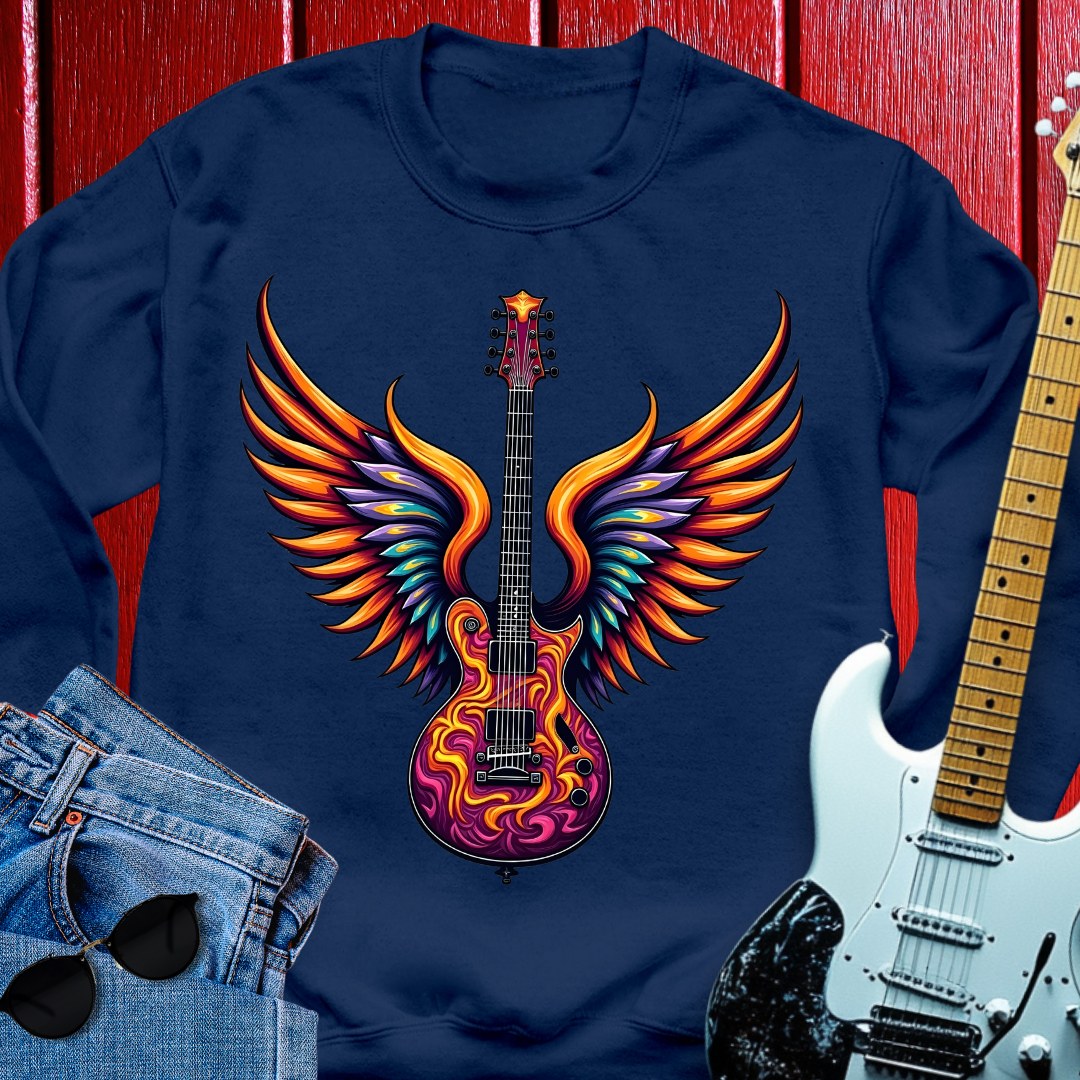 Psychedelic Wings Crewneck