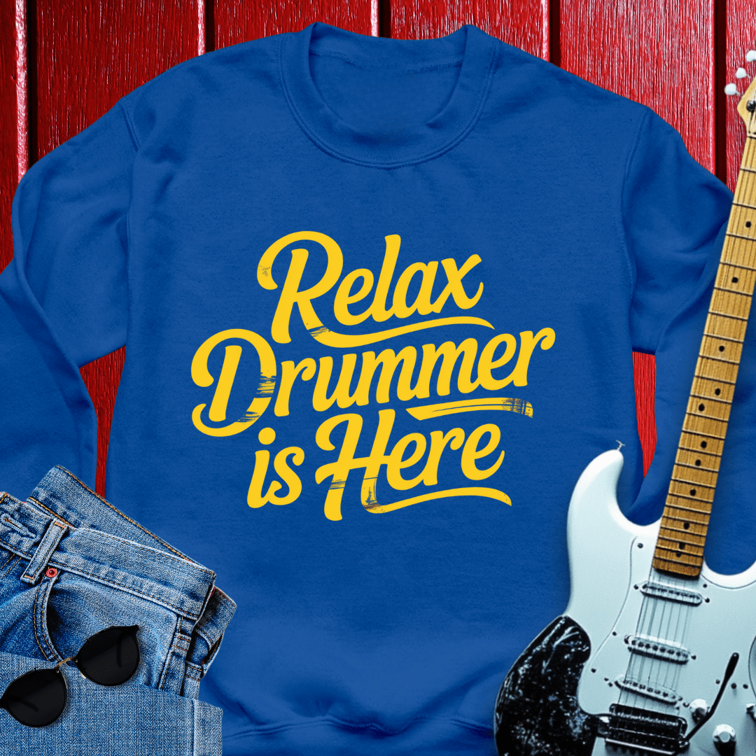 Relax Drum Crewneck