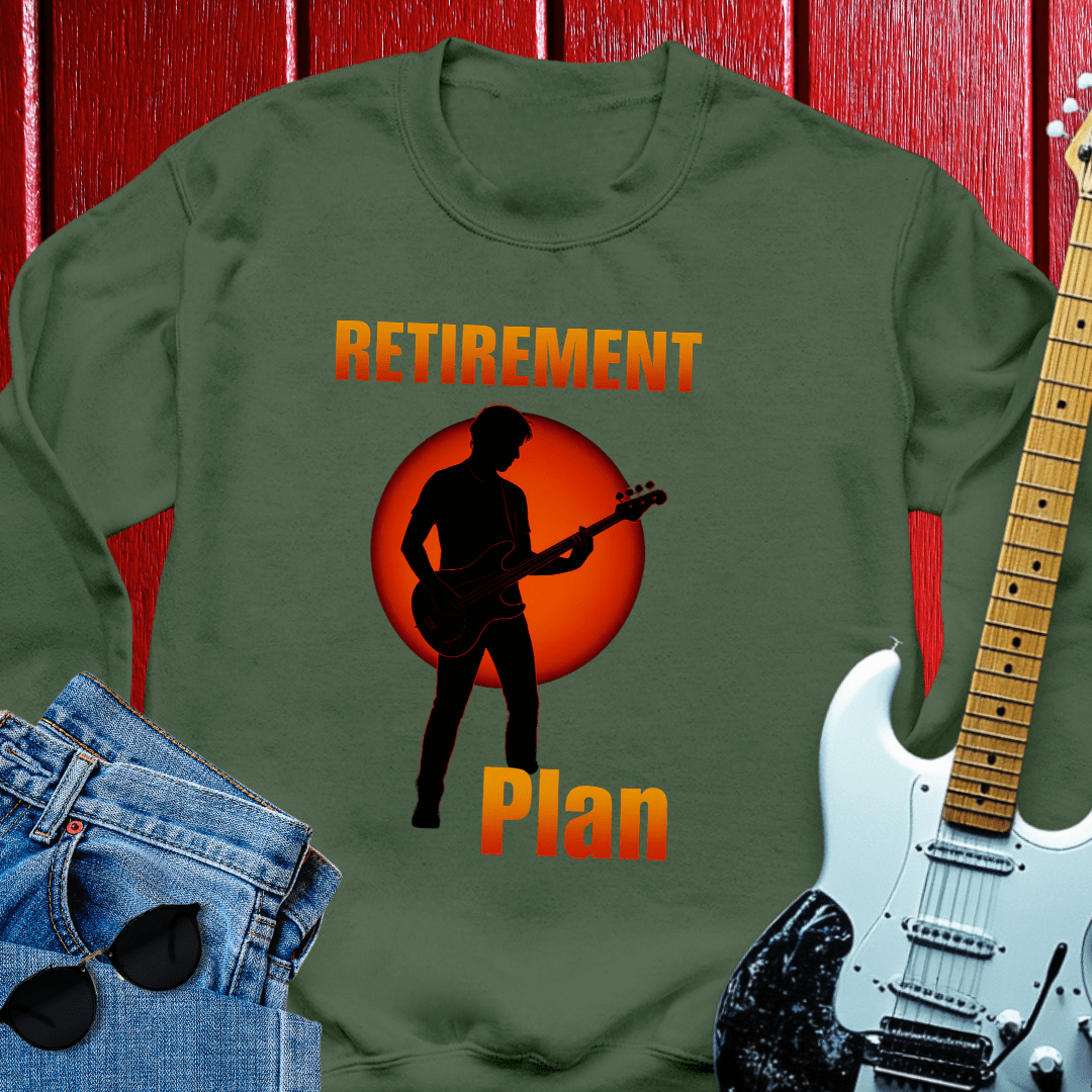 Retirement Bass Crewneck