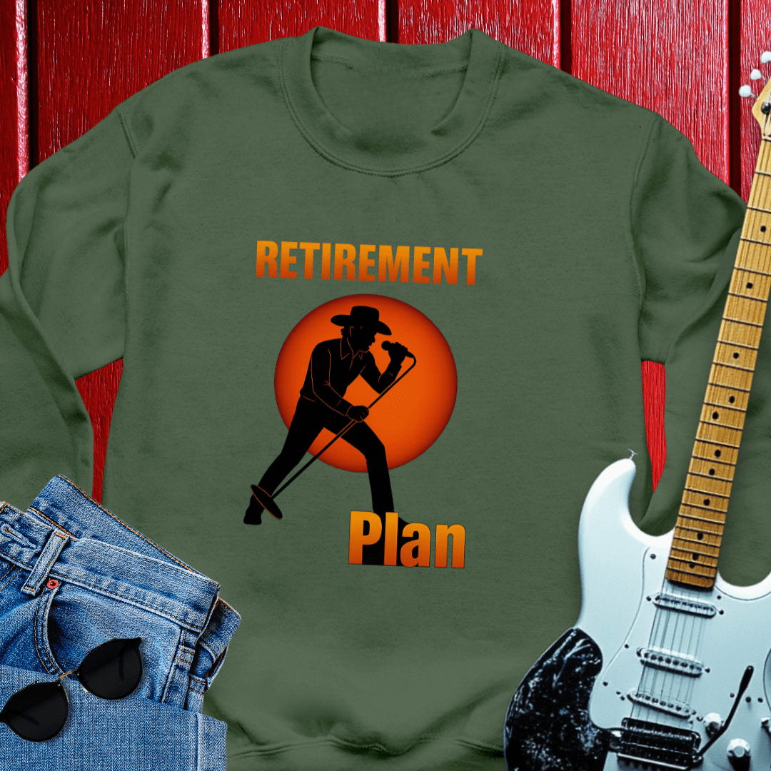 Retirement Cowboy Crewneck