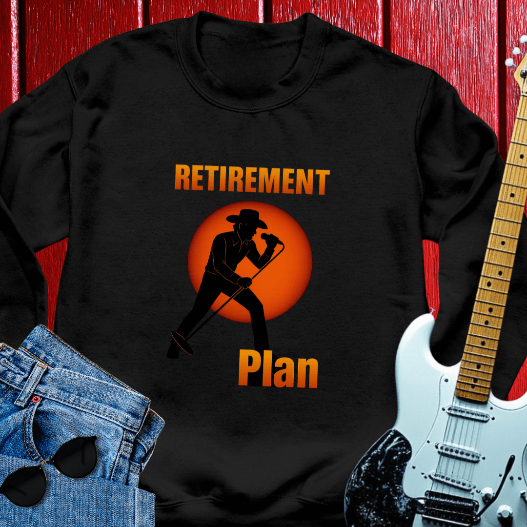 Retirement Cowboy Crewneck