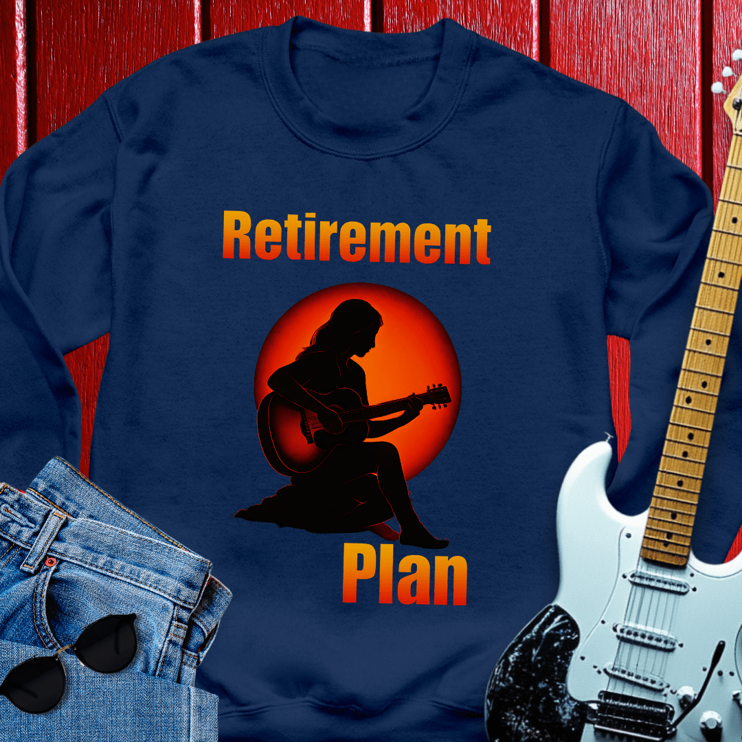Retirement Guitar Crewneck