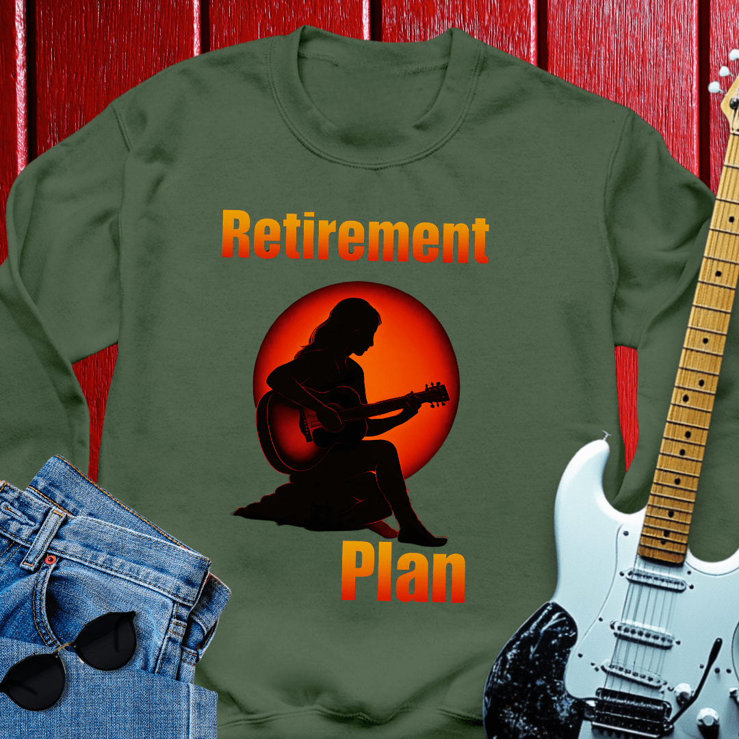 Retirement Guitar Crewneck