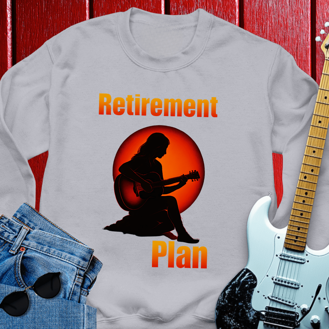 Retirement Guitar Crewneck