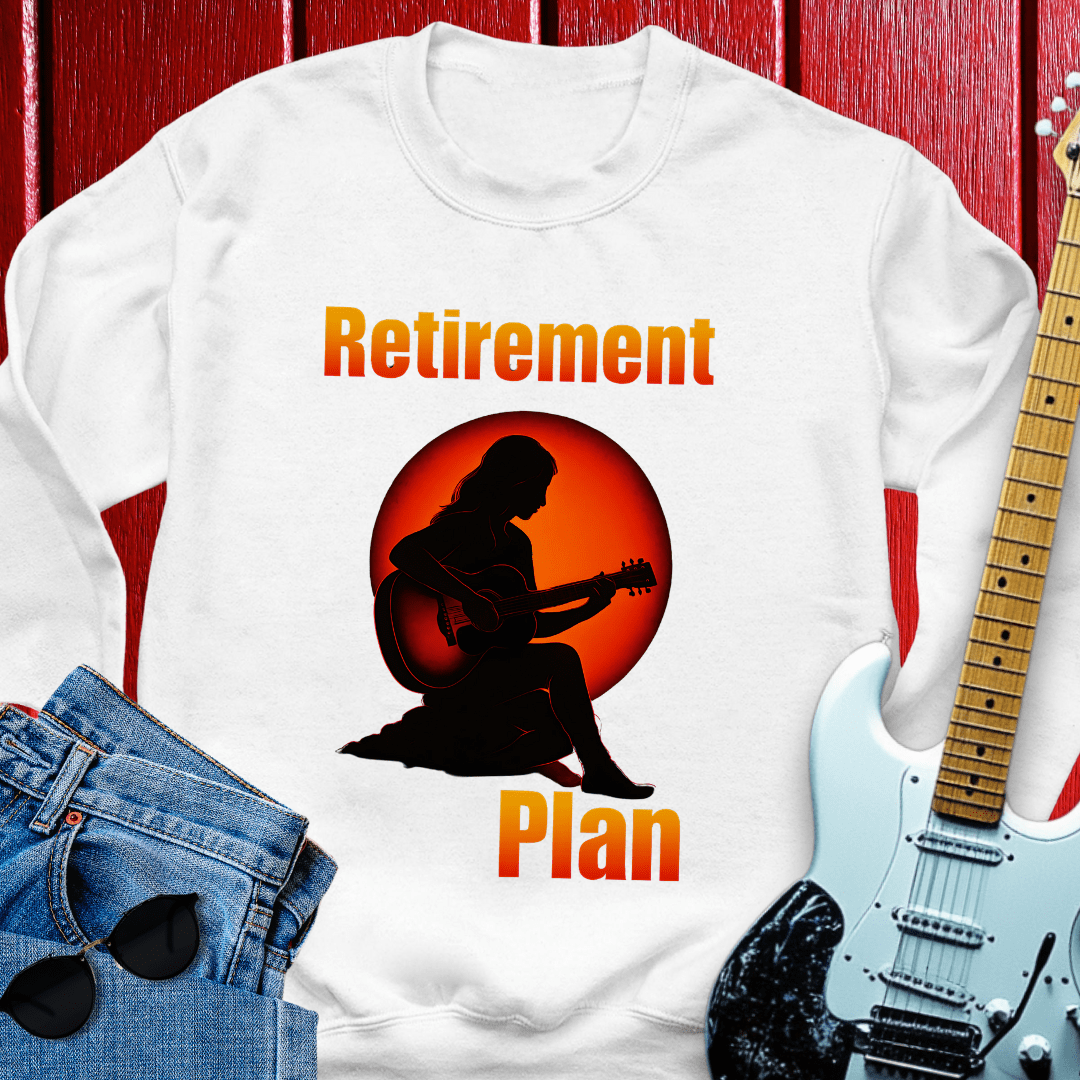 Retirement Guitar Crewneck