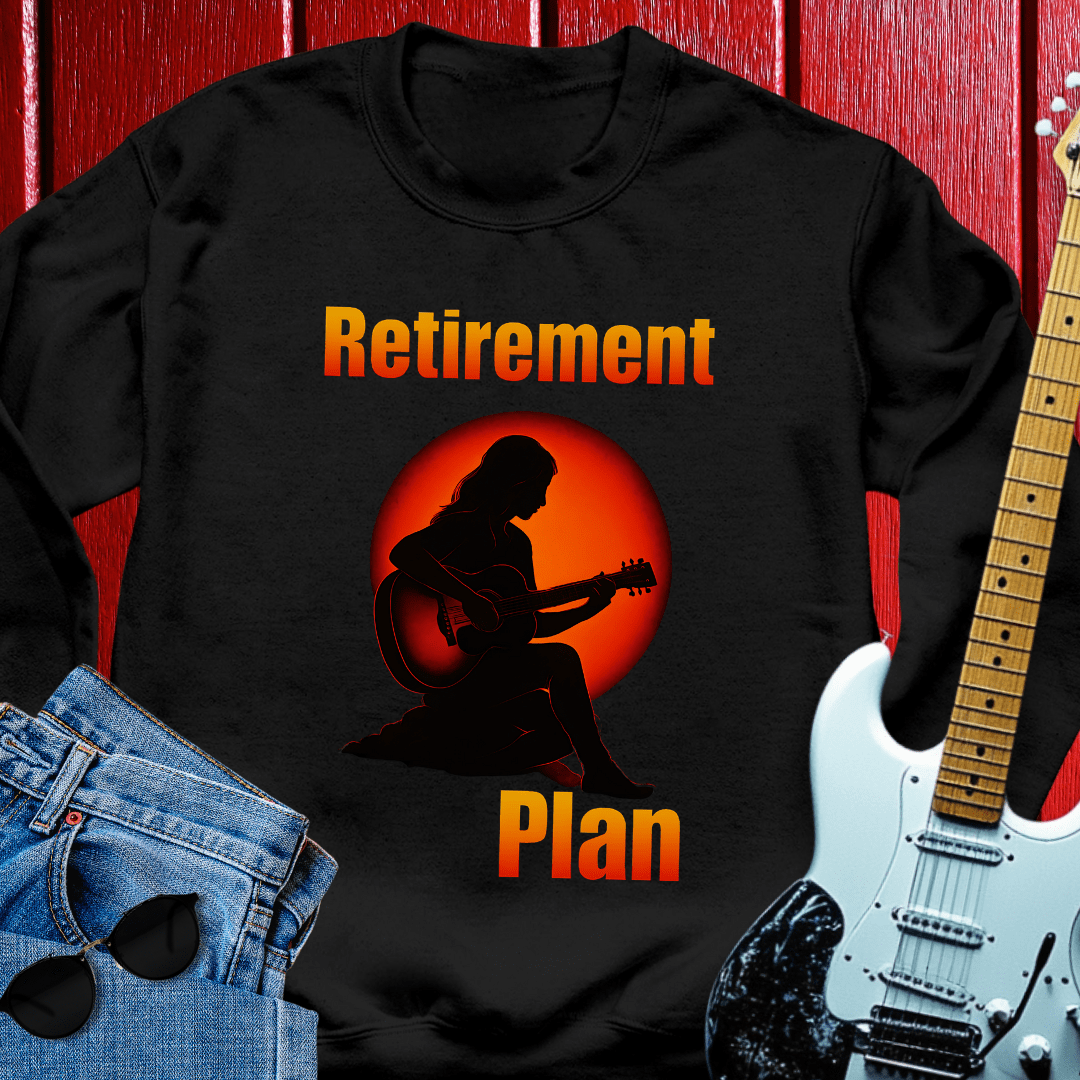 Retirement Guitar Crewneck