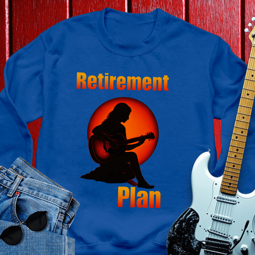 Retirement Guitar Crewneck