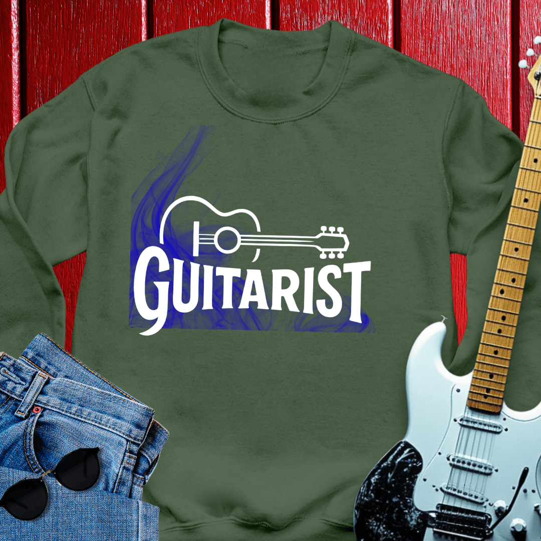 Smoked Guitarist Crewneck