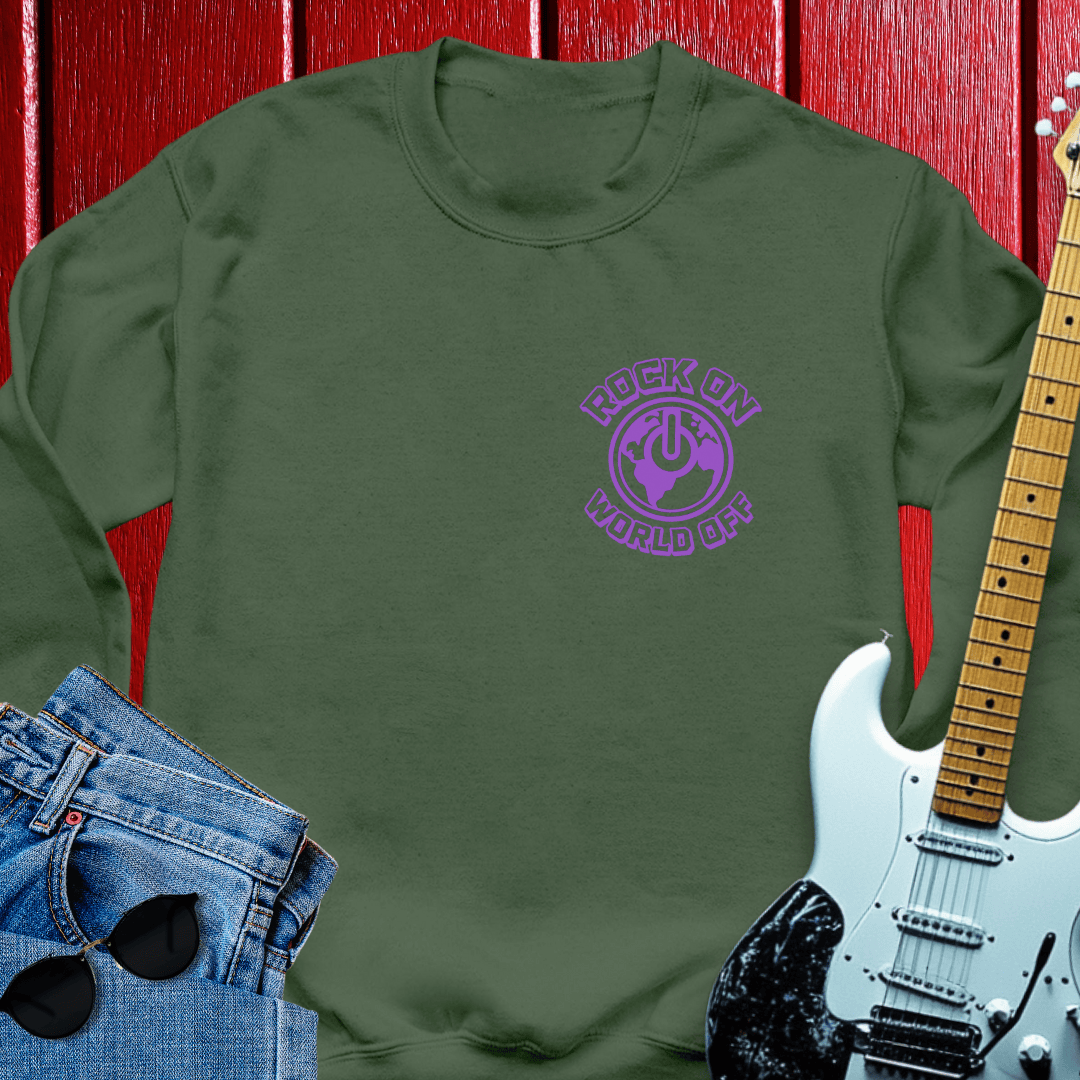 World Rock On Crewneck