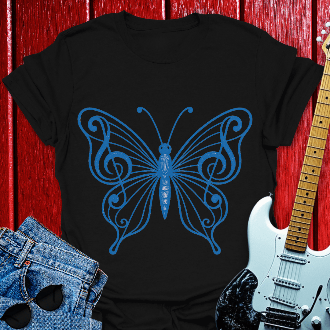 Clef Butterfly T-shirt