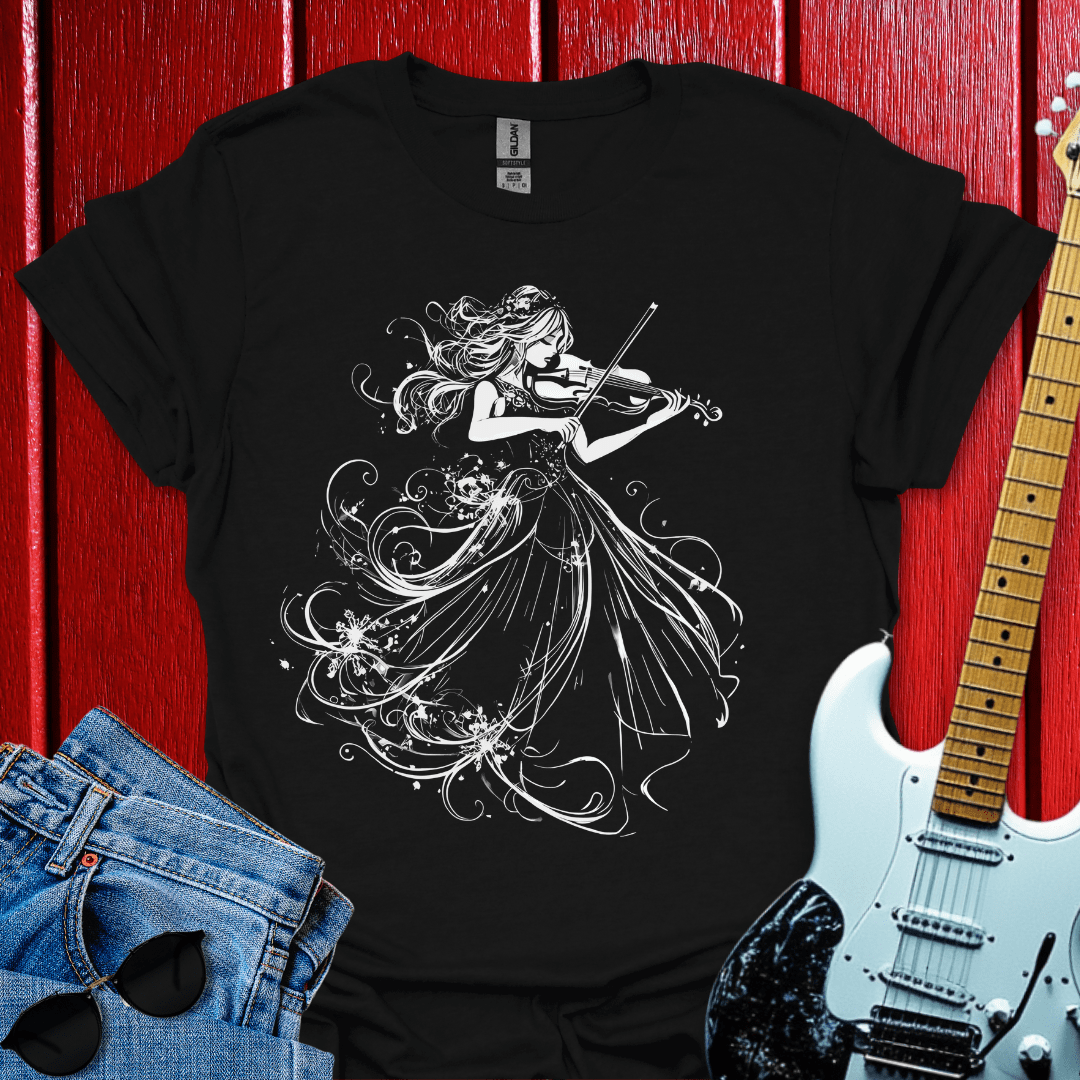 Elegant Violinist T-shirt